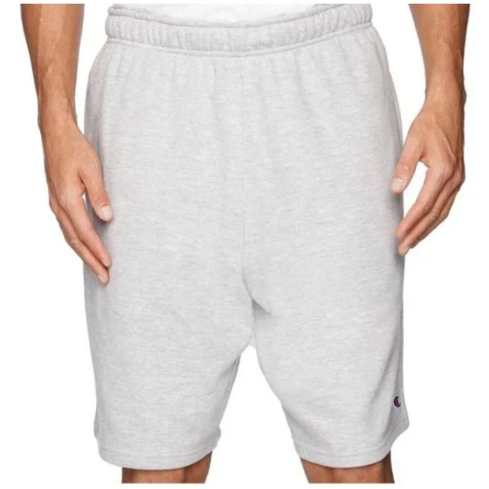 Champion Men's French Terry Shorts Grey Heather S